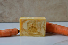 Load image into Gallery viewer, Turmeric &amp; Carrot Cleansing Bar